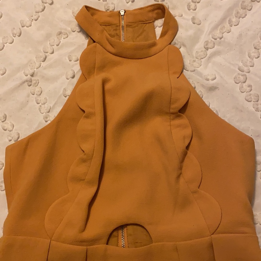 BCBGeneration Mustard Dress - Picture 2 of 5